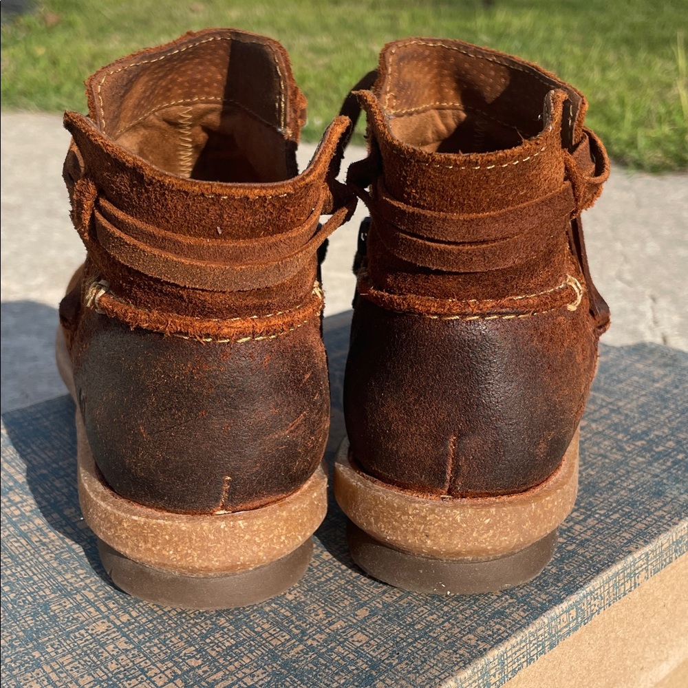 Born Rustic Brown Ankle Booties - image 3